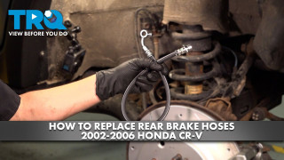 How to Replace Rear Brake Hoses 2002-2006 Honda CR-V