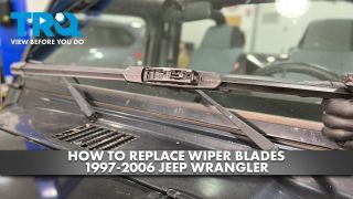How to Replace Wiper Blades 1997-2006 Jeep Wrangler