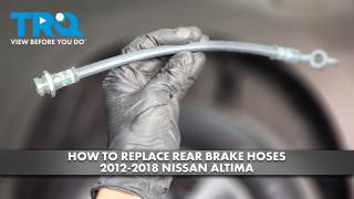 How to Replace Rear Brake Hoses 2012-2018 Nissan Altima