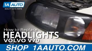 Headlight Headlamp Passenger Side Right RH NEW for 01-04 Volvo V70 XC70 Wagon