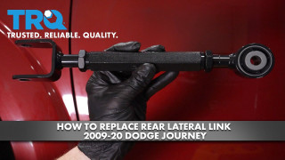 How to Replace Lateral Link 2009-20 Dodge Journey