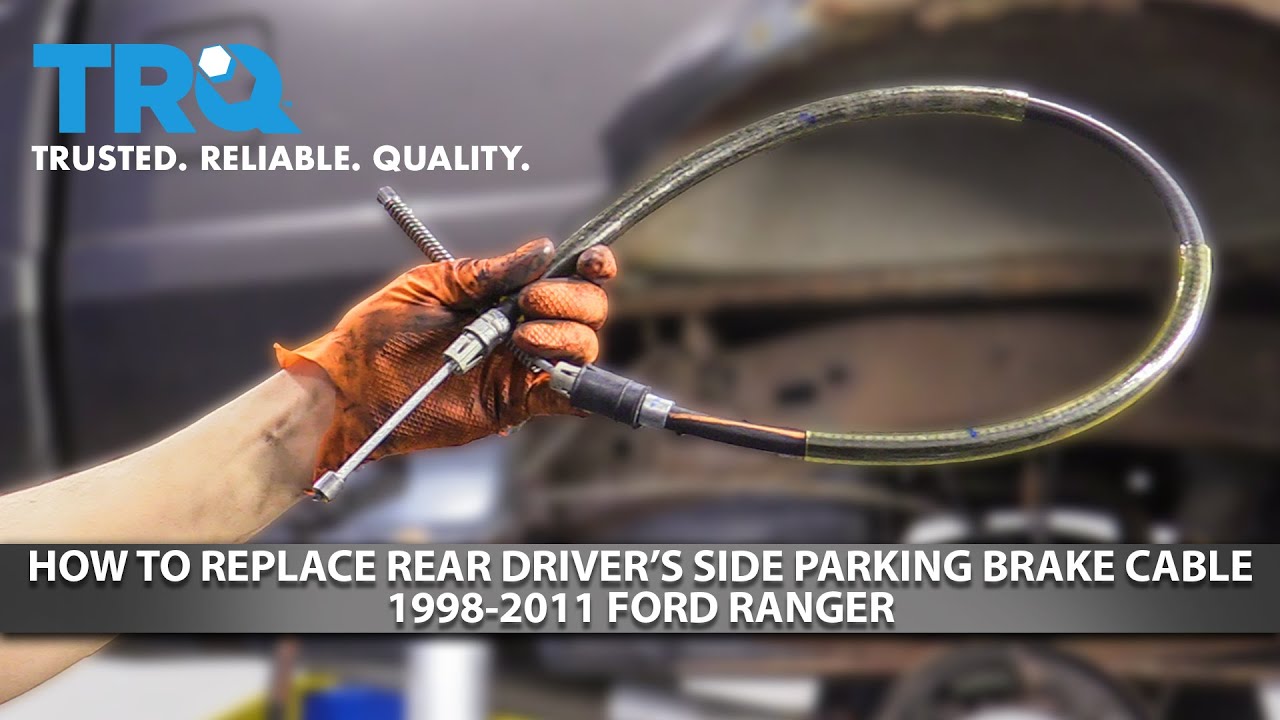 How to Replace Rear Drivers Side Parking Brake Cable 1998-2011 Ford ...