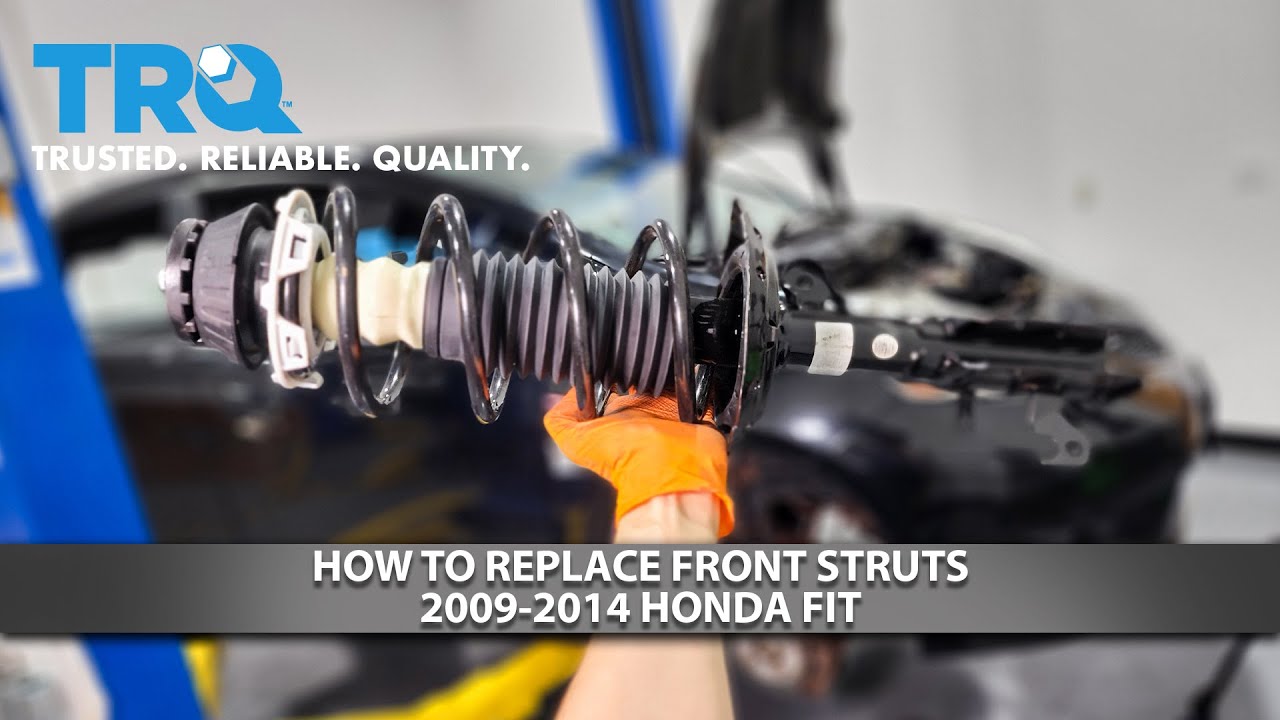 How to Replace Front Strut 2009-2013 Honda Fit | 1A Auto