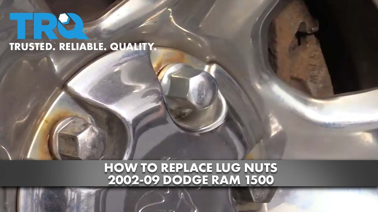 How to Replace Lug Nuts 2002-09 Dodge Ram Truck 1500