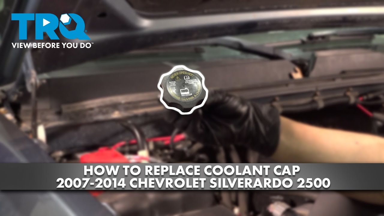 How to Replace Coolant Overflow Cap 20072014 Chevrolet Silverado 2500