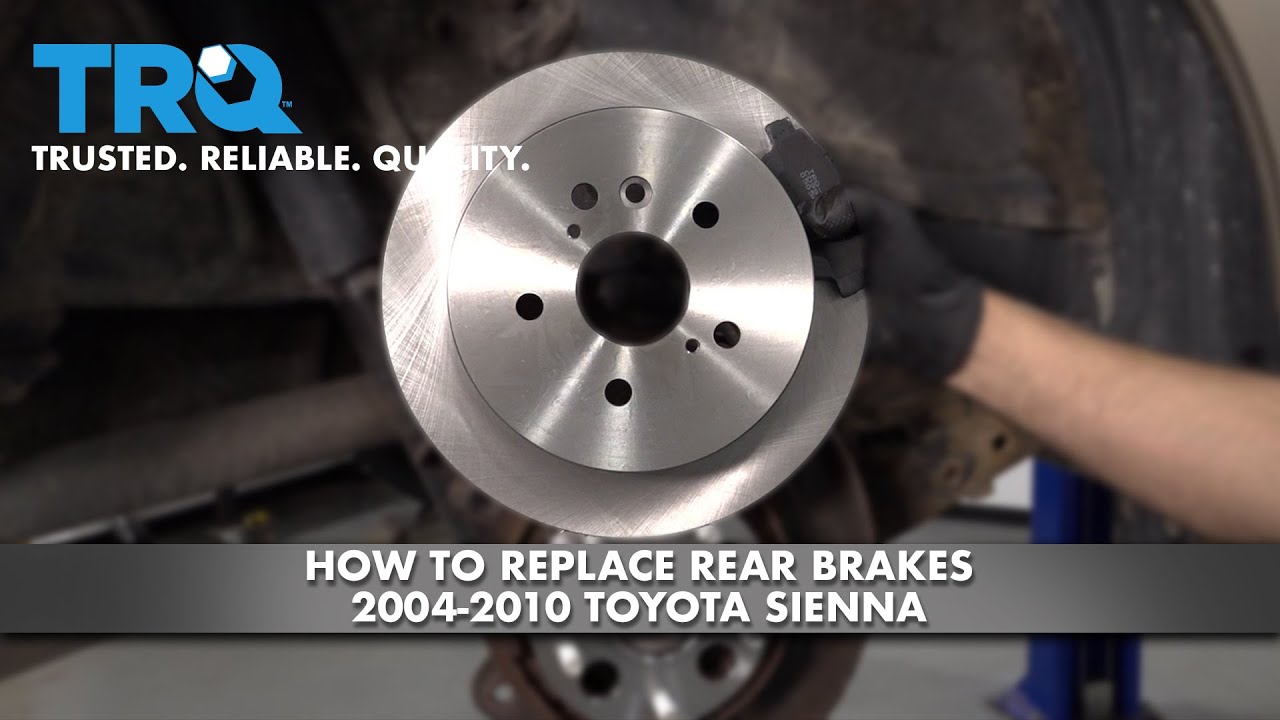 Rear 291 mm Brake Rotors For 2004 2005 2006 2007 2008 2009 2010 TOYOTA SIENNA Rear 291 mm Brake Rotors For 2004 2005 2006 2007 2008 2009 2010 TOYOTA SIENNA