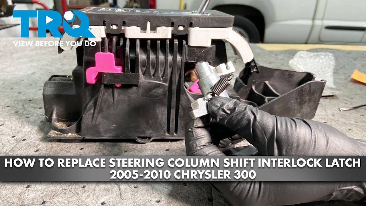 How to Replace Shift Interlock Latch 20052010 Chrysler 300 1A Auto