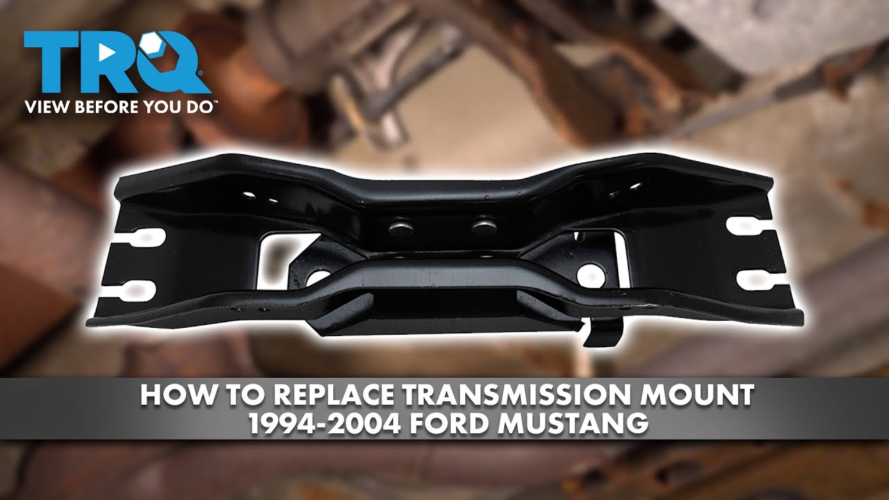 How to Replace Transmission Mount 19942004 Ford Mustang 1A Auto