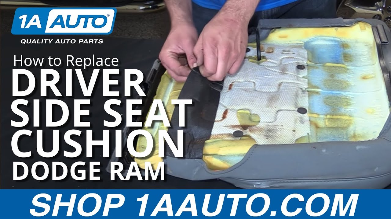 How To Replace Drivers Side Seat Cushion 06 08 Dodge Ram