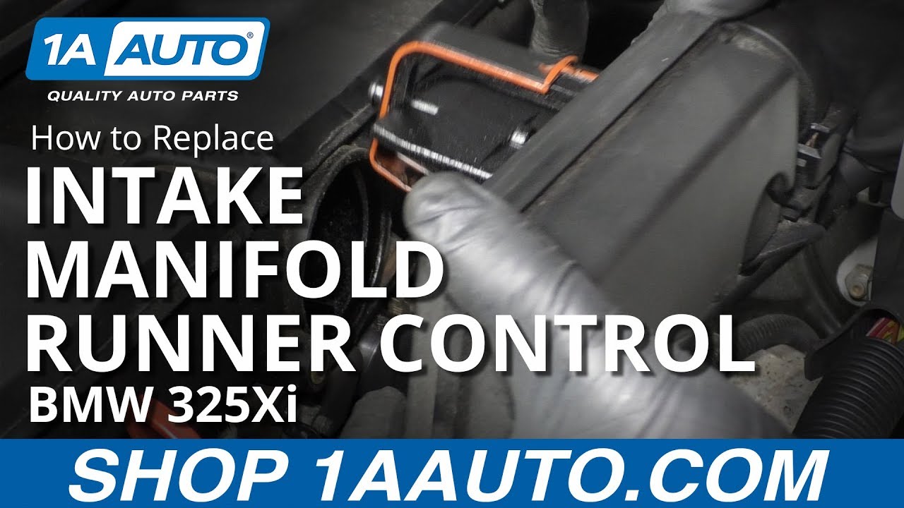 How to Replace Intake Manifold Runner Control 200105 BMW 325Xi 1A Auto