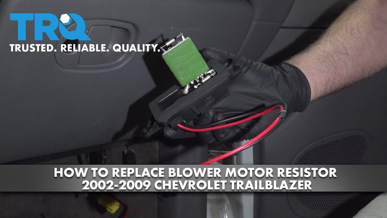 How to Replace Blower Motor Resistor 20022009 Chevy Trailblazer 1A Auto