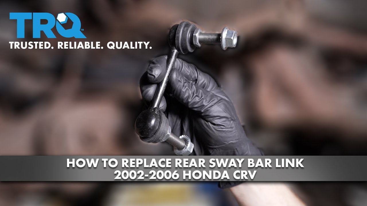 How to Replace Rear Sway Bar Link 2002-2006 Honda CR-V | 1A Auto