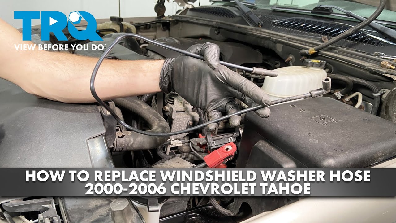 How to Replace Windshield Washer Hose 20002006 Chevrolet Tahoe 1A Auto