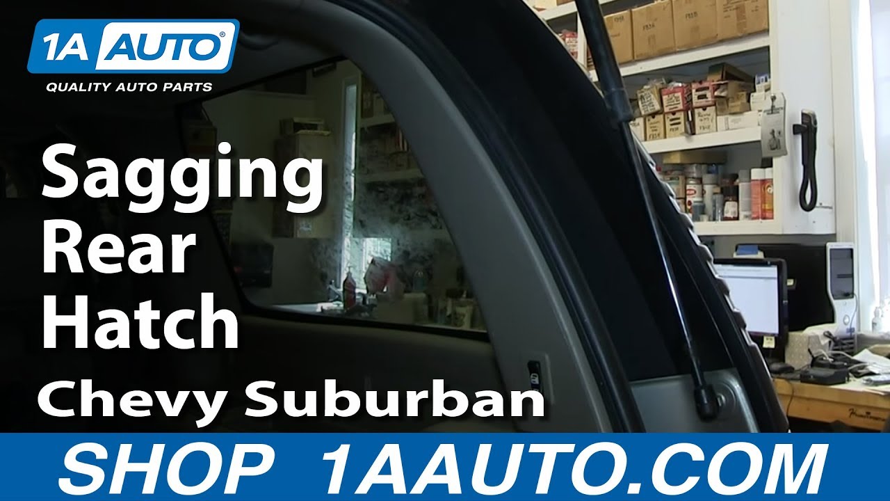 How to Replace Lift Support Struts 200104 Chevy Suburban 1A Auto