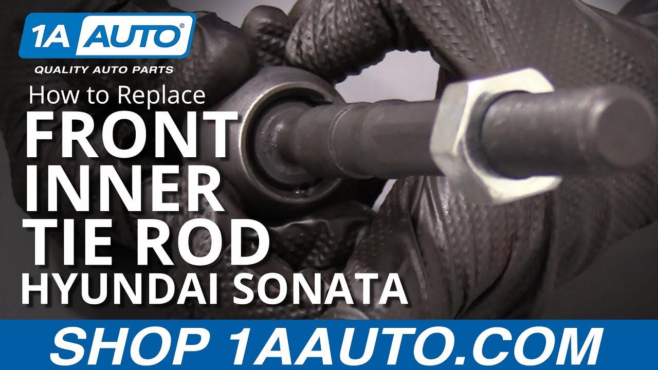 How to Replace Front Inner Tie Rod 201113 Hyundai Sonata 1A Auto