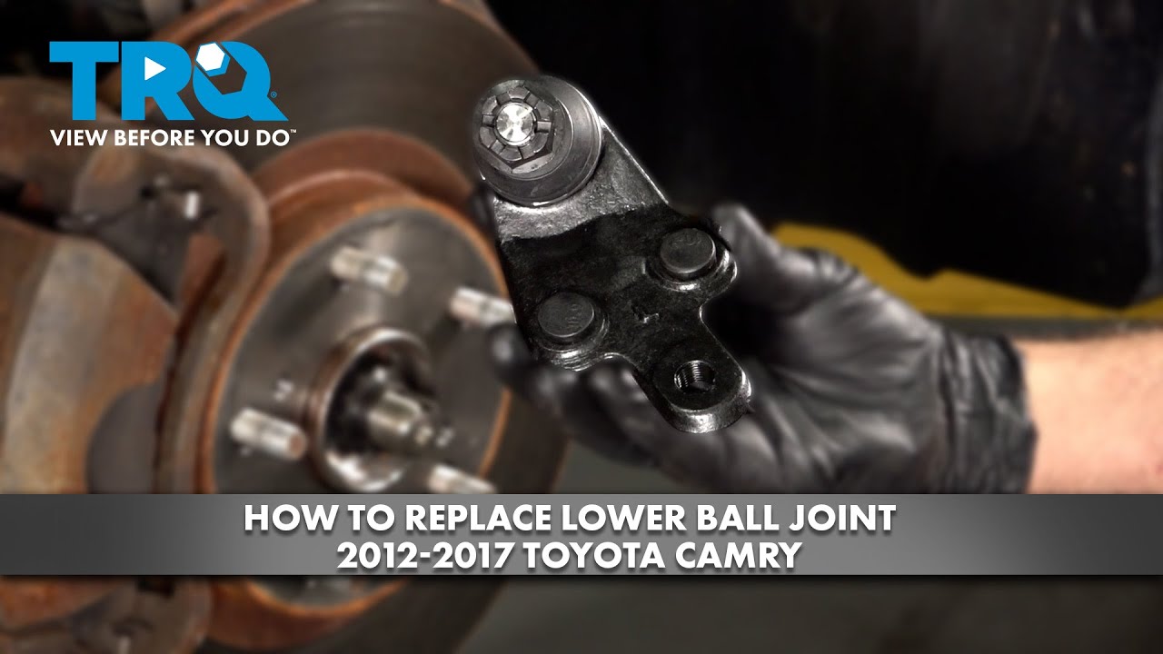 How to Replace Lower Ball Joint 20122017 Toyota Camry 1A Auto