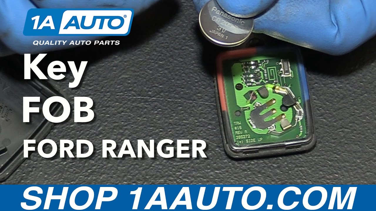 How To Replace Key Fob Battery Ford Ranger A Auto My XXX Hot Girl