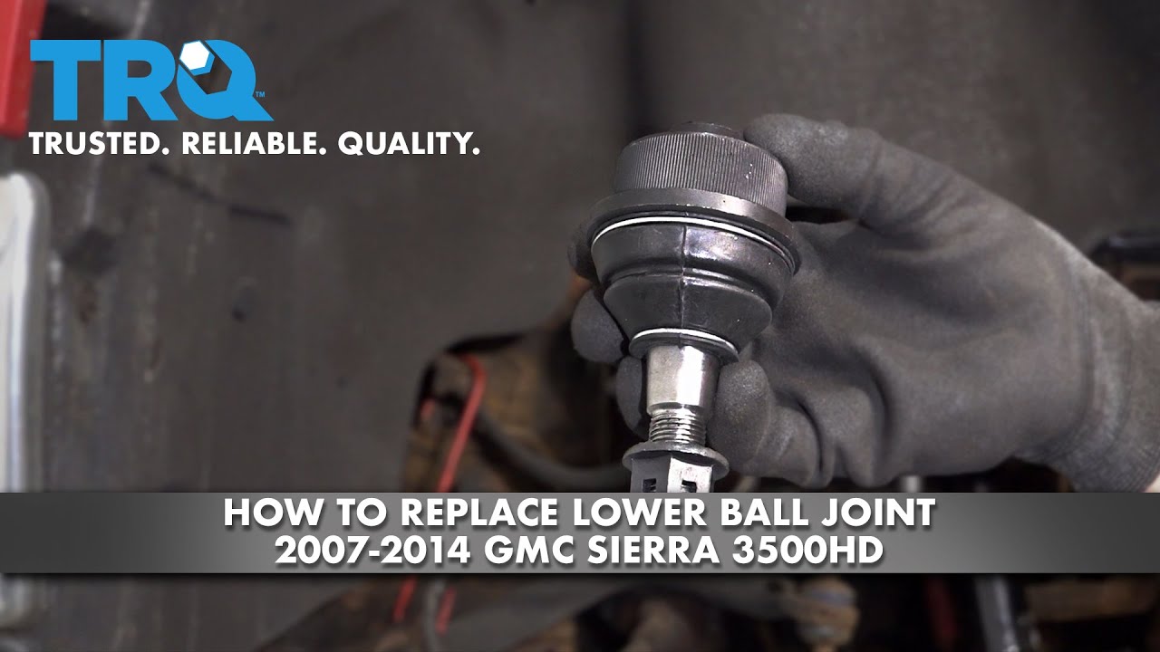 How To Replace Lower Ball Joint 200714 GMC Sierra 3500 HD 1A Auto