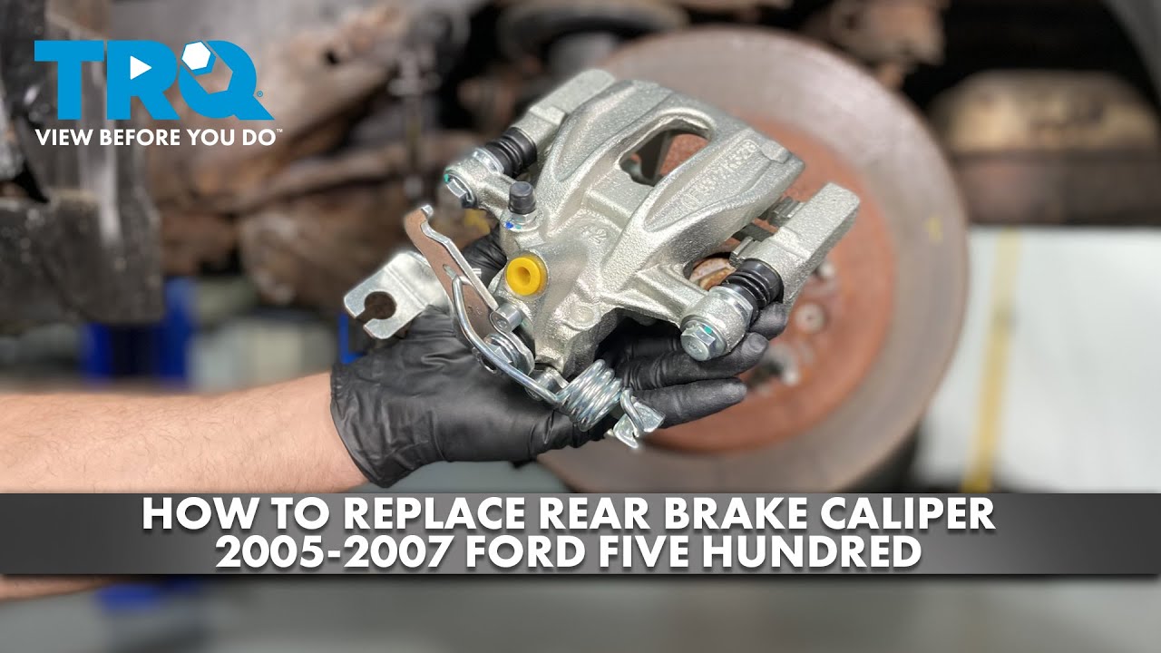 How to Replace Rear Brake Caliper 20052007 Ford Five Hundred 1A Auto