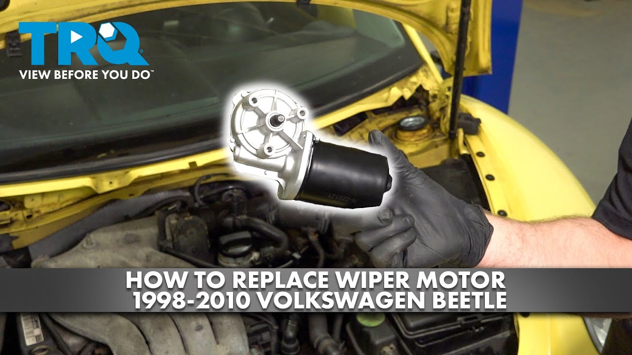 How to Replace Windshield Wiper Motor 19982010 Volkswagen Beetle 1A Auto