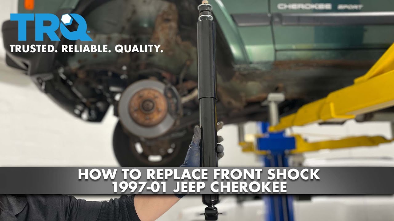 How To Replace Front Shock Absorber 19972001 Jeep Cherokee 1A Auto