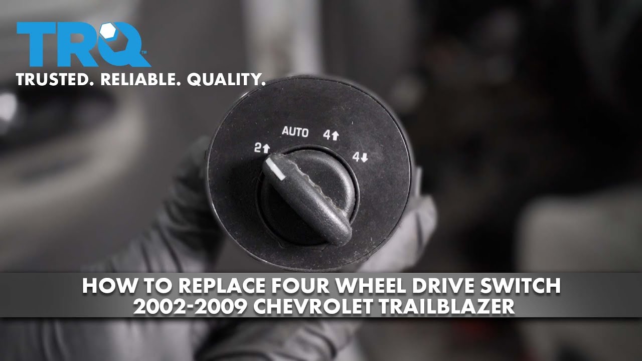 How to replace Four Wheel Drive Switch 20022009 Chevrolet Trailblazer