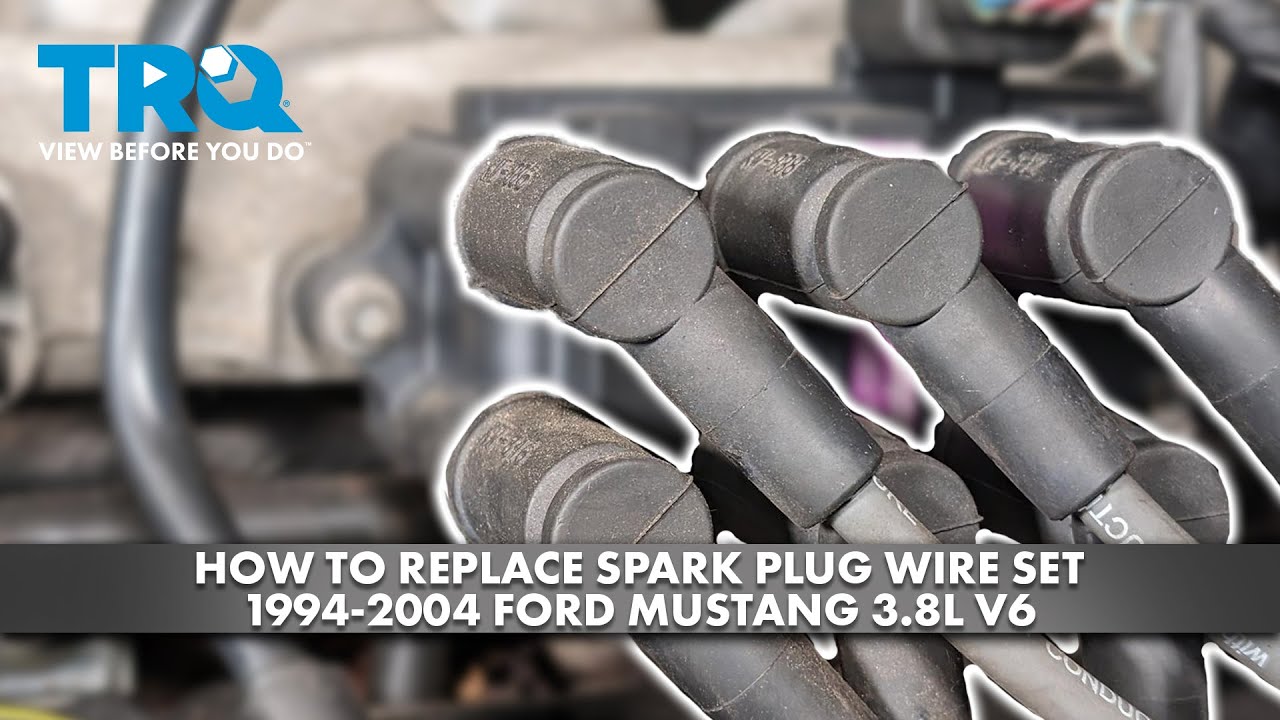 How to Replace Spark Plug Wire Set 19942004 Ford Mustang 38L V6 1A Auto