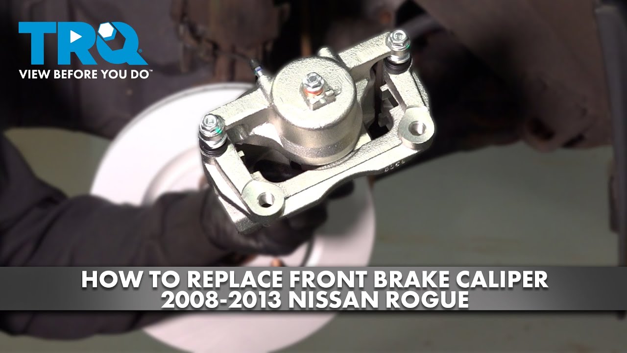 How to Replace Front Brake Caliper 20082013 Nissan Rogue 1A Auto