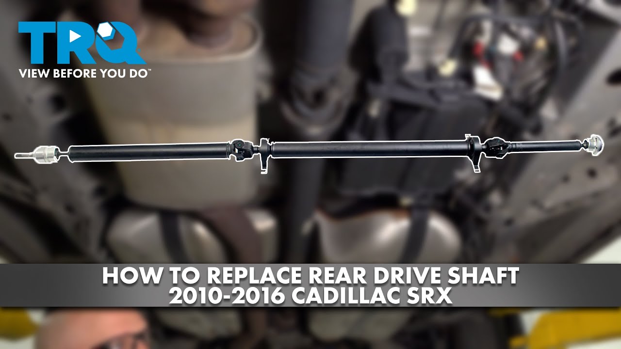 How to Replace Rear Drive Shaft 20102016 Cadillac SRX 1A Auto