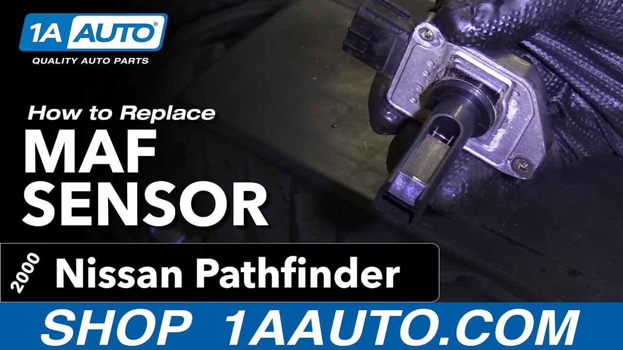 How to Replace MAF Sensor 19962004 Nissan Pathfinder 1A Auto