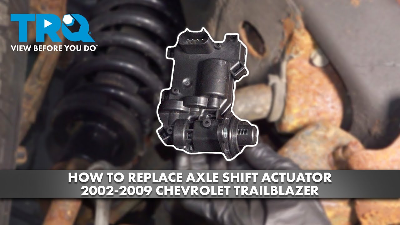 How to Replace Axle Shift Actuator 20022009 Chevrolet Trailblazer 1A