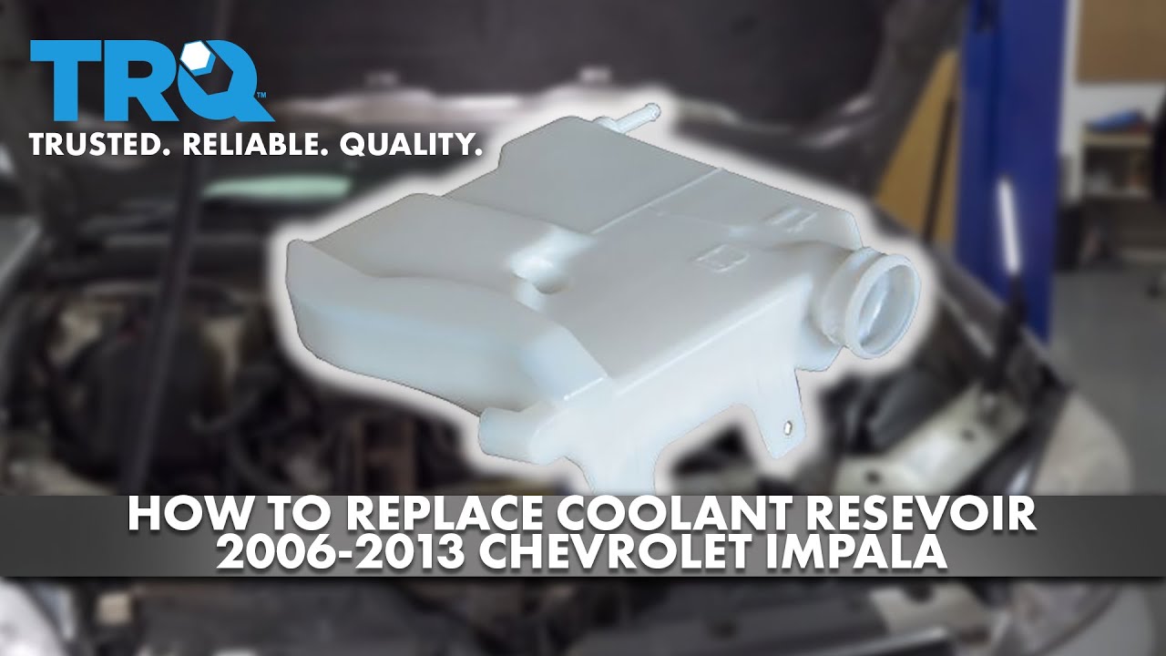 How to Replace Coolant Reservoir 20062013 Chevrolet Impala 1A Auto