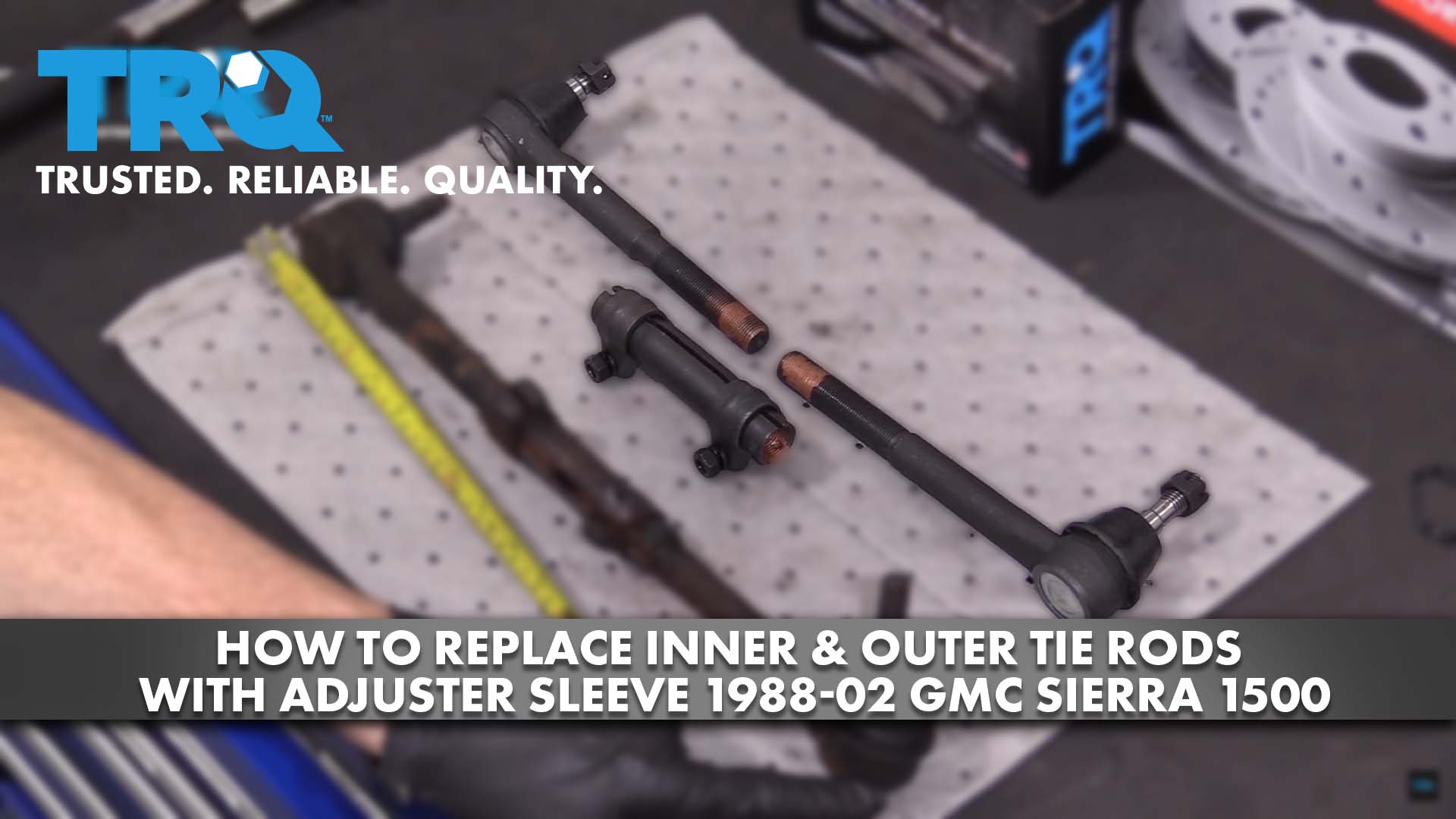 How to Replace Inner Outer Tie Rods with Adjuster Sleeve 19882002 GMC