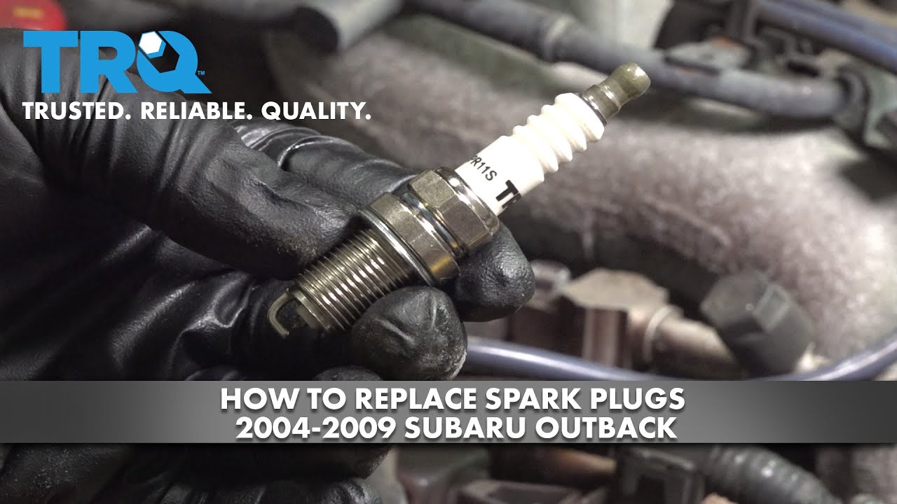 How to Replace Spark Plugs 20052009 Subaru Outback 1A Auto