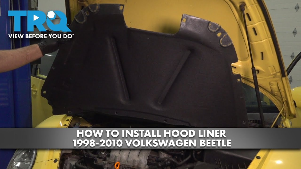How to Install Hood Liner 19982010 Volkswagen Beetle 1A Auto