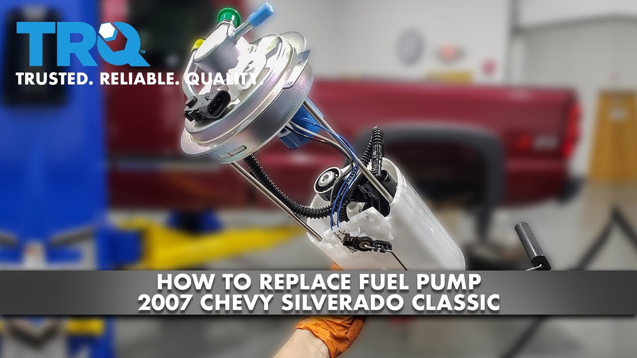 How to Replace Fuel Pump 2007 Chevy Silverado Classic 1A Auto