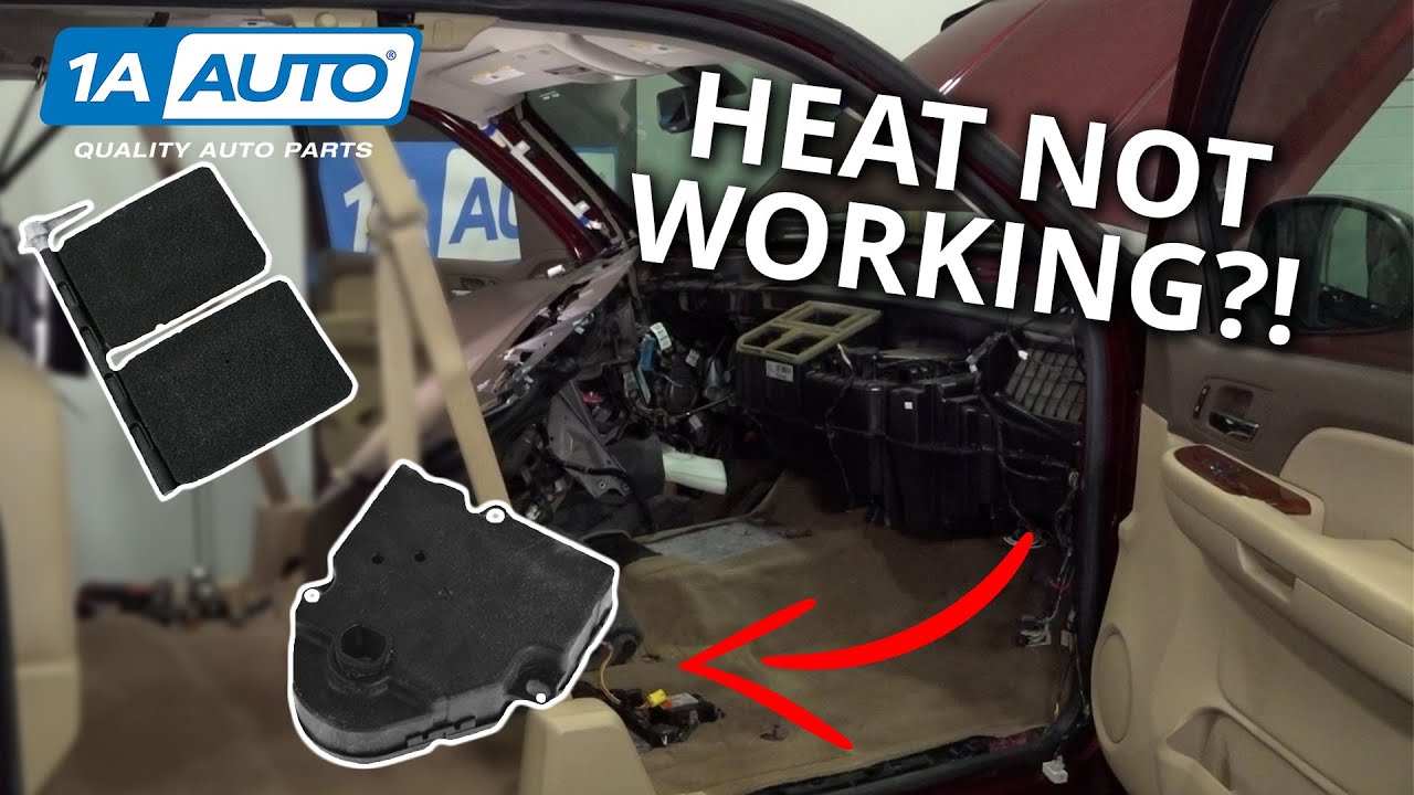 Heat Not Working in Your Car or Truck How to Decide if a Blend Door or