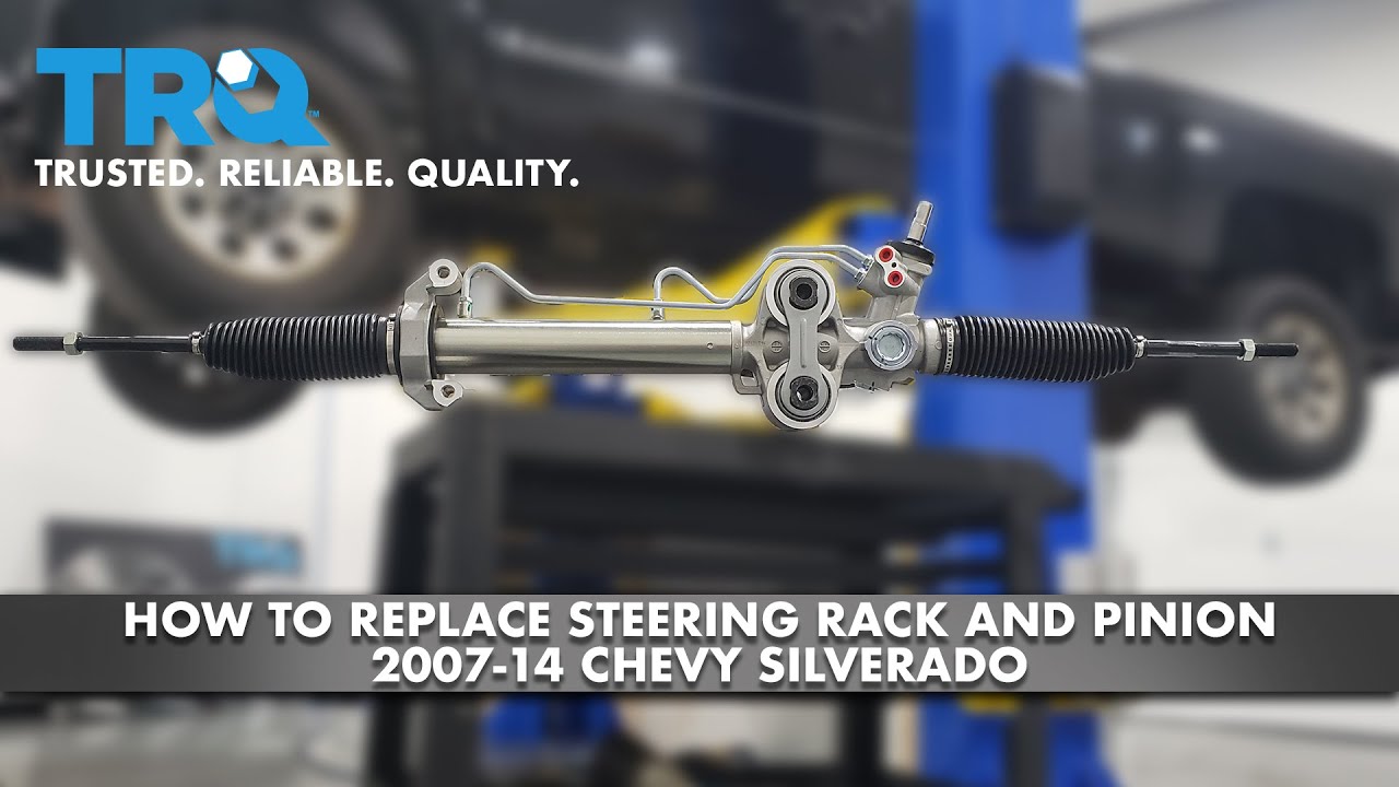 How to Replace Steering Rack And Pinion 200714 Chevy Silverado 1A Auto