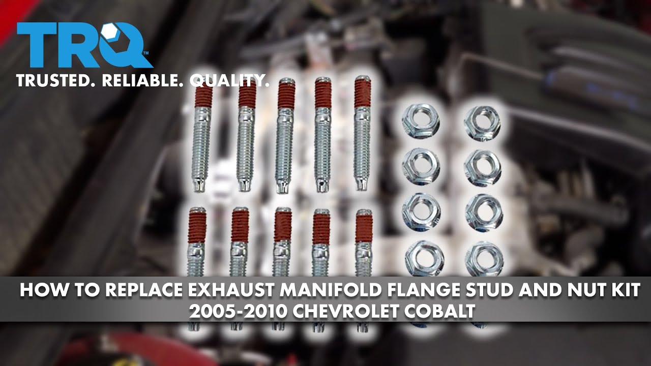 How to Replace Exhaust Manifold Flange Stud and Nut Kit 20052010