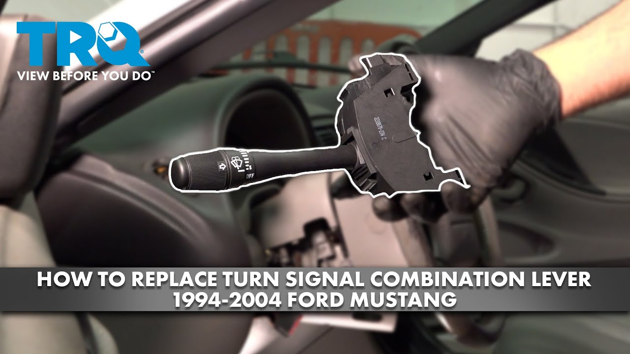 How to Replace Turn Signal Combination Lever 19942004 Ford Mustang