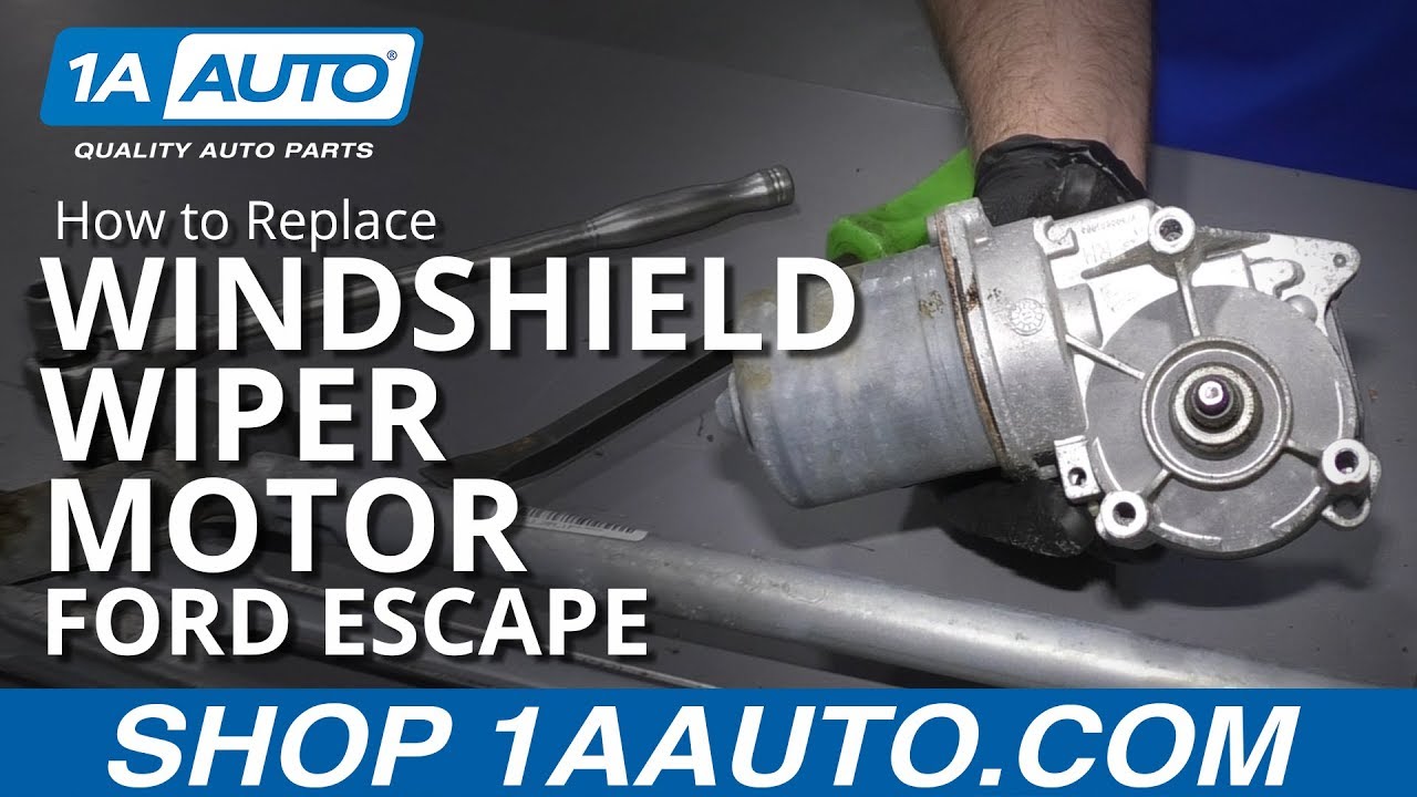 How to Replace Windshield Wiper Motor 0812 Ford Escape How to Replace Windshield Wiper Motor 0812 Ford Escape