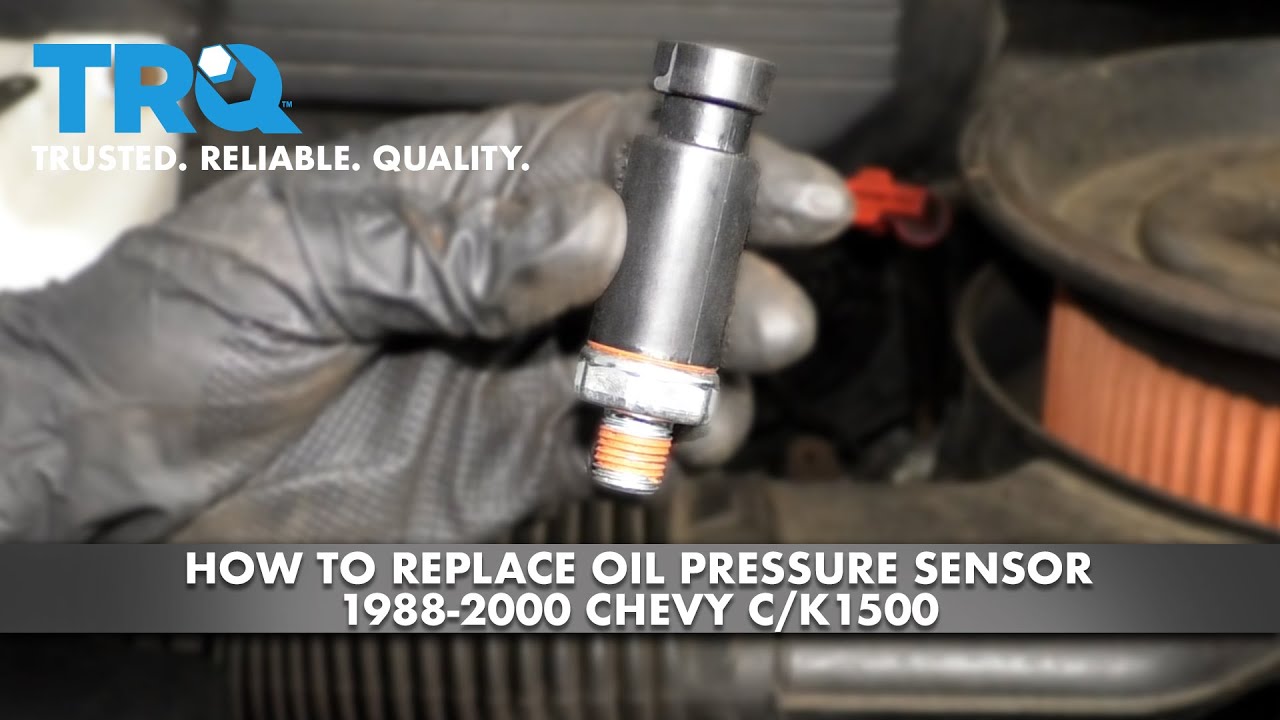 How to Replace Oil Pressure Sensor Chevy CK1500 19882000 1A Auto