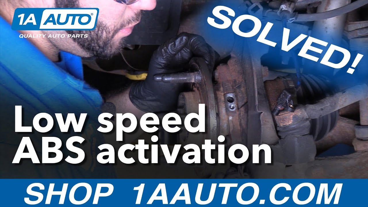 SOLVED Low speed ABS activation Chevy Trucks 1A Auto