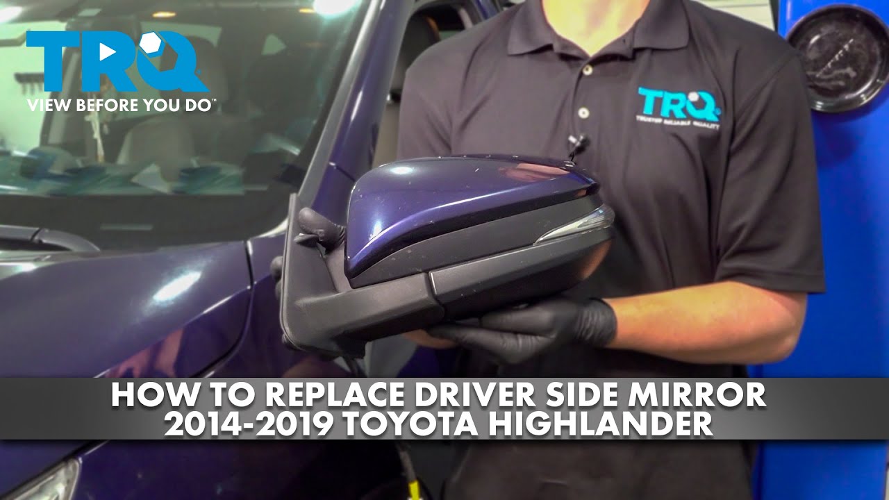 thumbnail image 2 of Kool Vue Driver Side Left Mirror For Toyota Highlander 2014-2018 – Power Adjust, Manual Fold 2 of 5