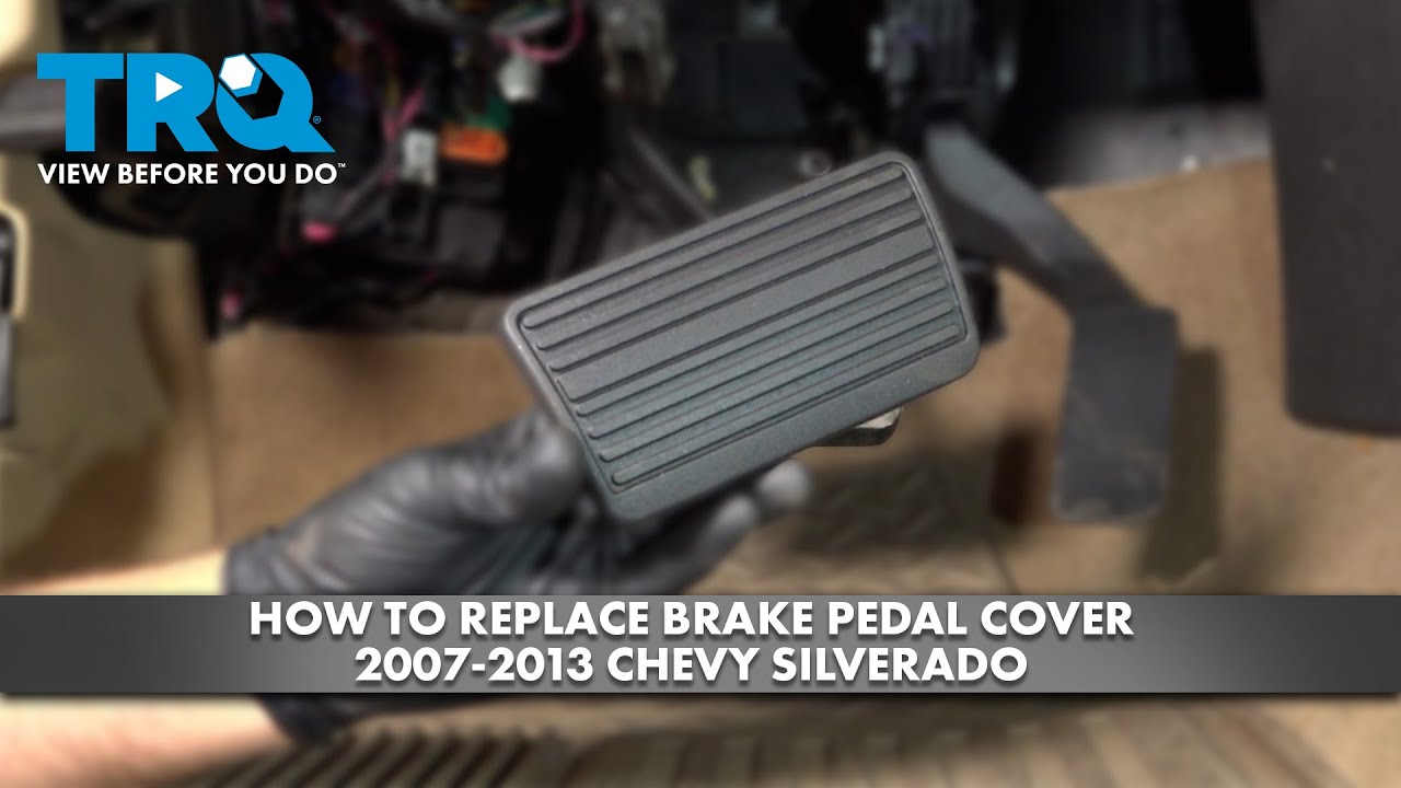 Dash Cover Silverado Genuine GM Brake Pedal Cover Pad For 1999-2013 Chevy Silverado, GMC Sierra, Tahoe Universal Brake Pedal Assembly