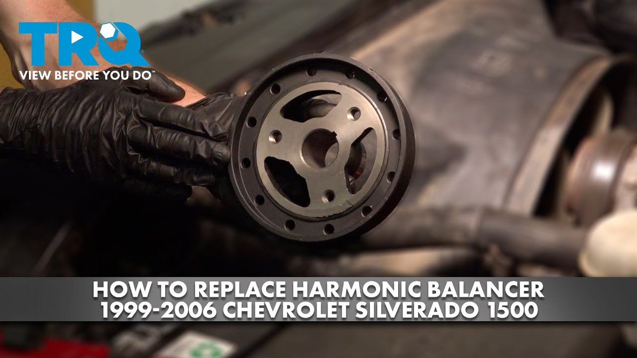 How To Replace Harmonc Balancer 2014-2018 Chevrolet Slverado 1500 53L