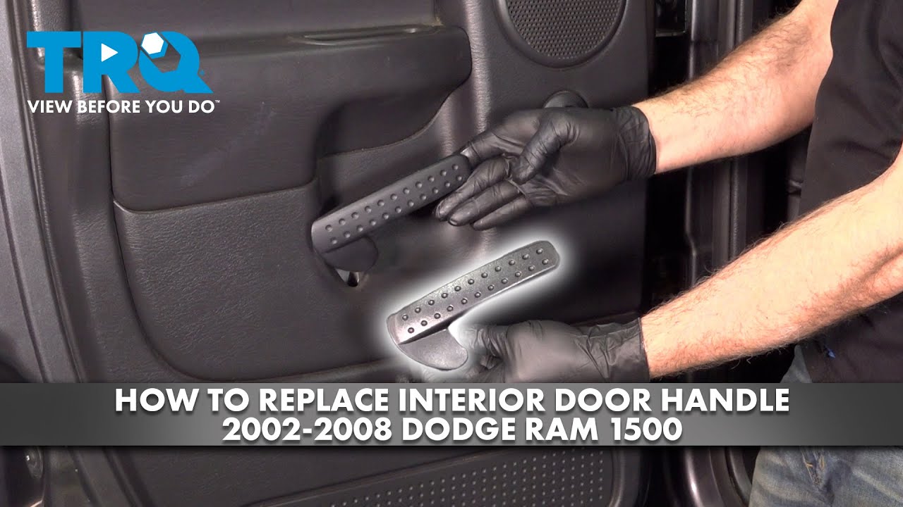 How to Replace Interior Door Handle 20022008 Dodge Ram 1500 1A Auto