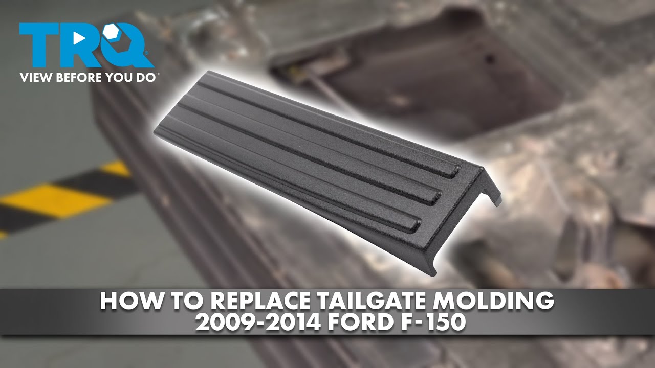 How to Replace Tailgate Molding 20092014 Ford F150 1A Auto