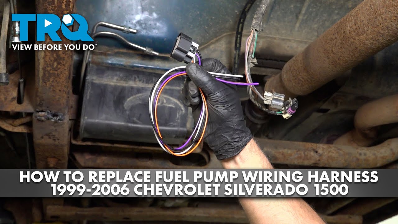 How to Replace Fuel Pump Wiring Harness 1999-2006 Chevrolet Silverado