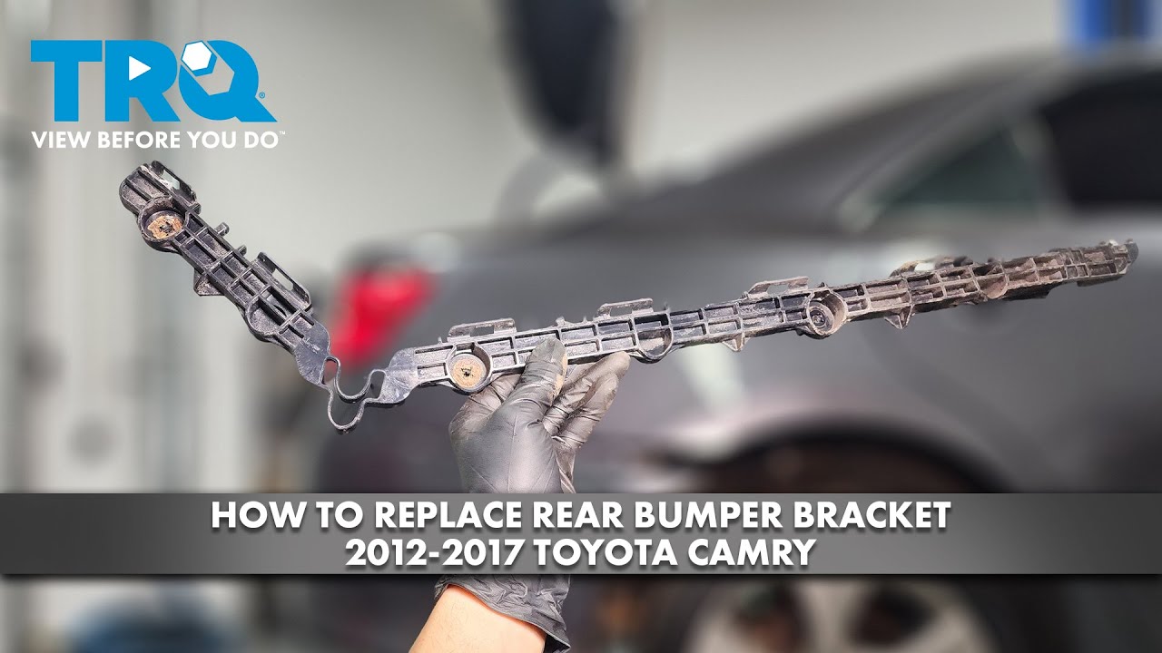 How to Replace Rear Bumper Cover Retainers 2012-2017 Toyota Camry | 1A Auto